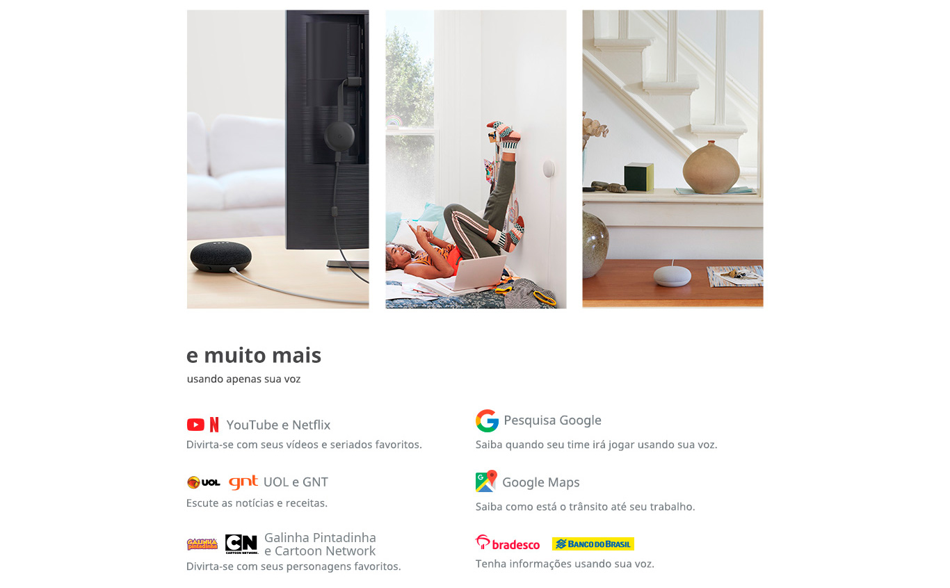 Nest Mini 2ª geração Smart Speaker com Google Assistente Cor Carvão